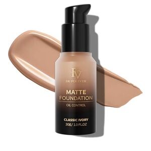 FV Matte Liquid Foundation Oil Control Long Lasting In Classic Ivory Matte